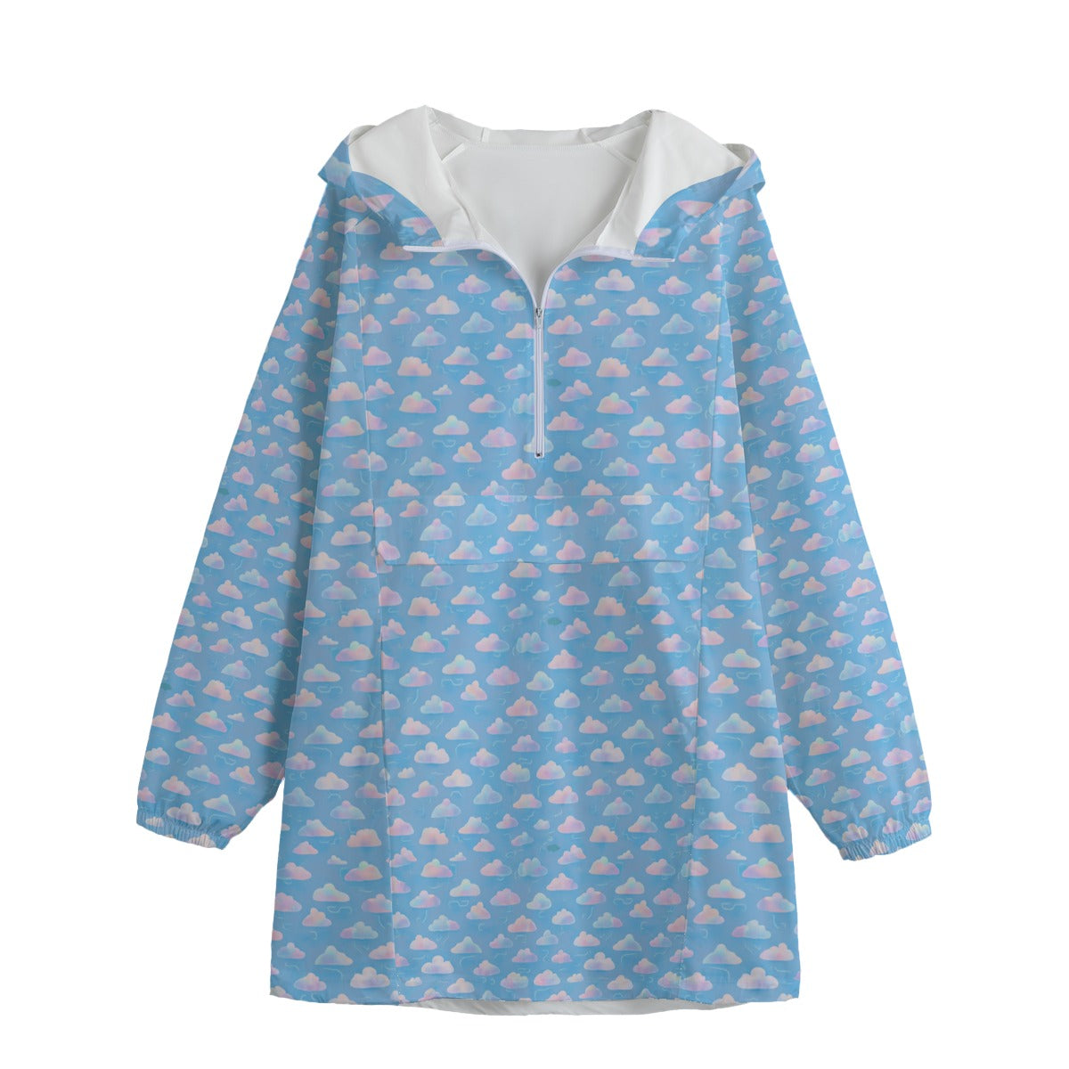Unisex Windbreaker Long Jacket
