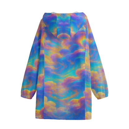 Unisex Windbreaker Long Jacket