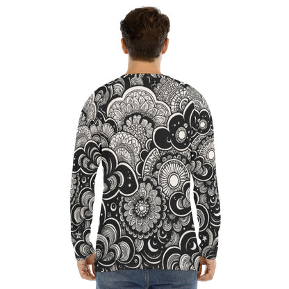 Men's Long Sleeve T-shirt With Raglan Sleeve