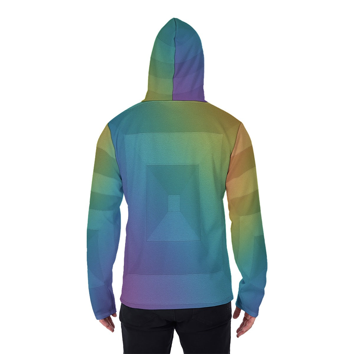 Men's Heavy Fleece Hoodie With Mask