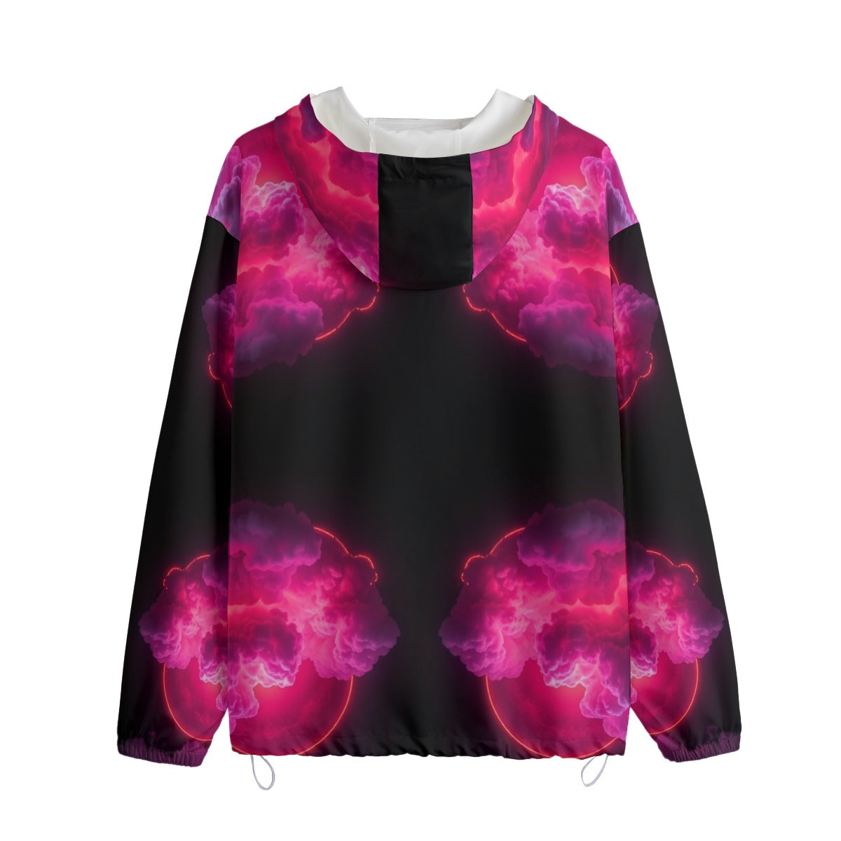 Unisex Pullover Jacket With Zipper Closure