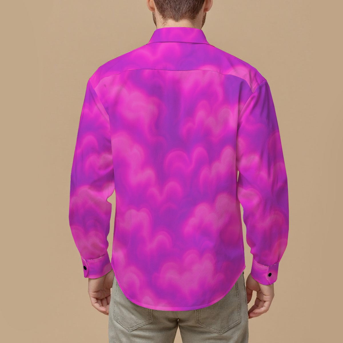 Men's Slim Fit Long Sleeve Shirt