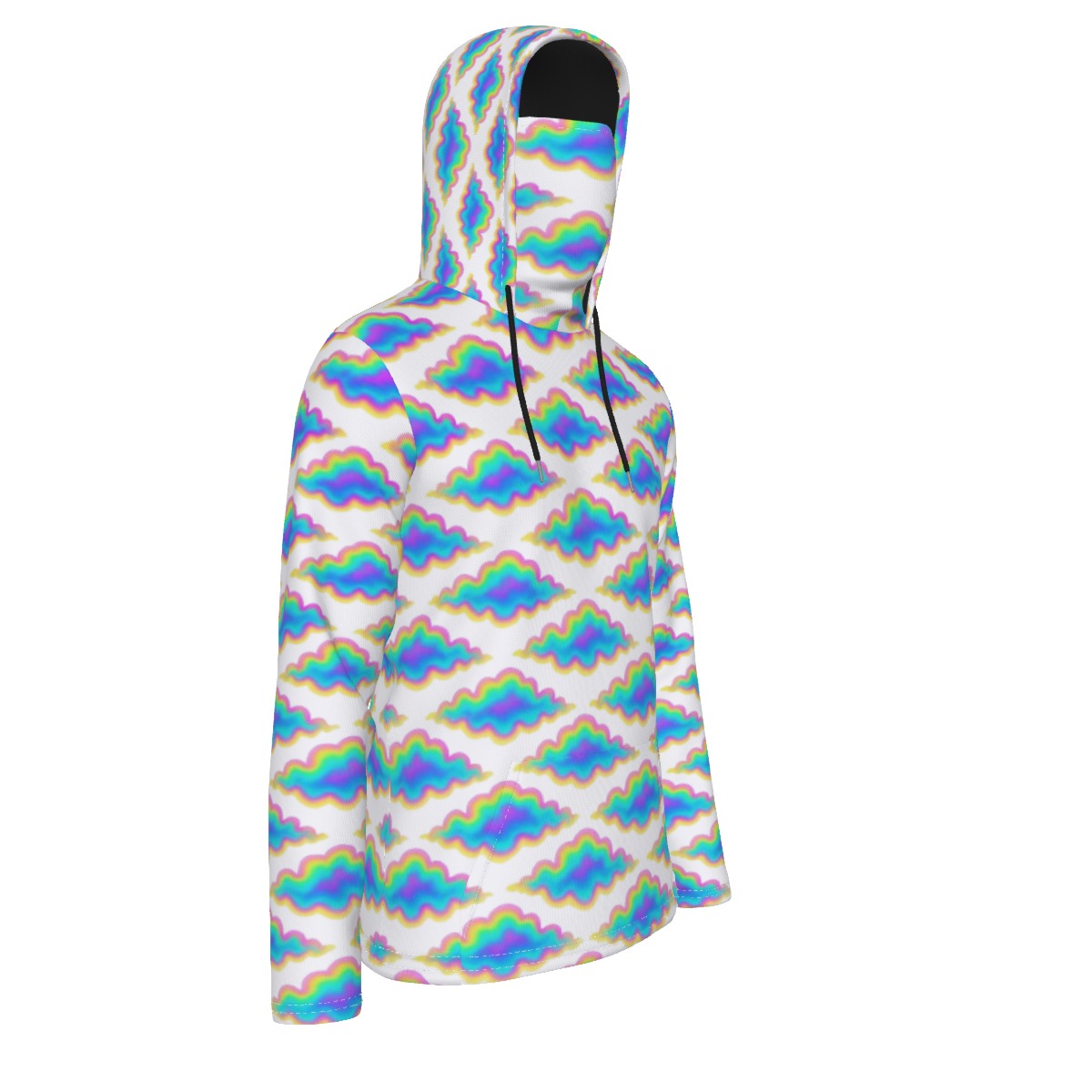 Men's Pullover Hoodie With Mask - view 4