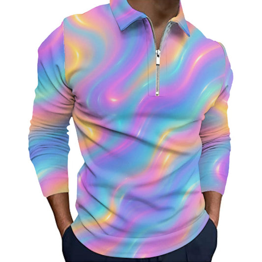 Unisex Men’s Quarter Zip Pullover Sweatshirt