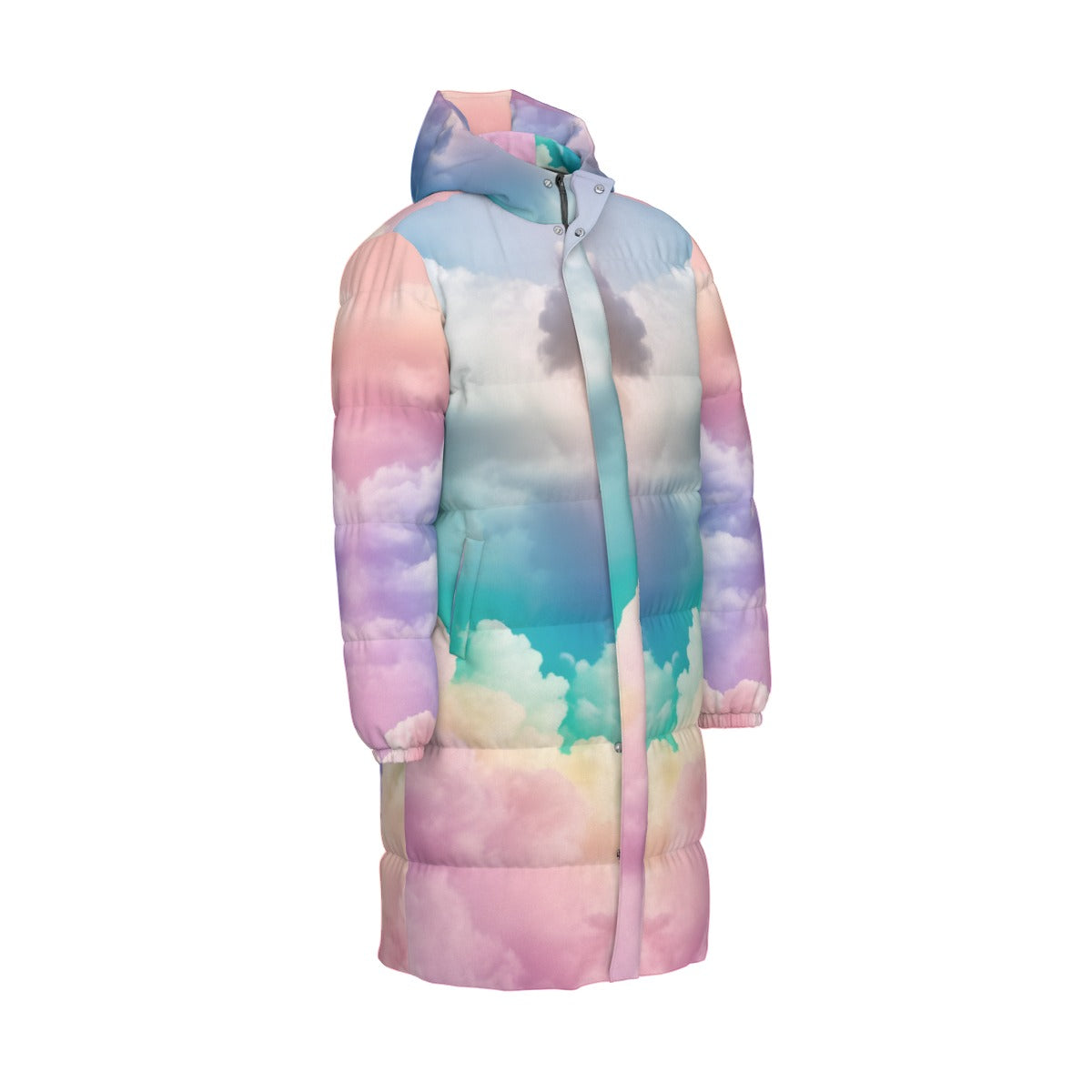 Unisex Long Down Jacket