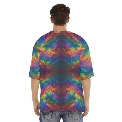 Men's Drop Shoulder T-shirt With Short Sleeve