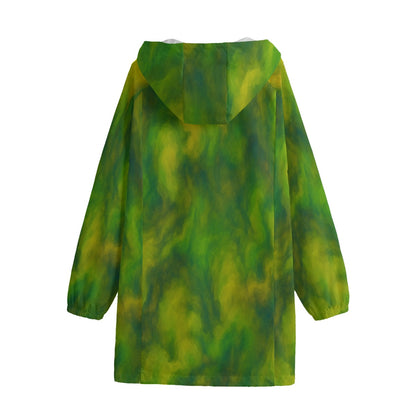 Unisex Windbreaker Long Jacket