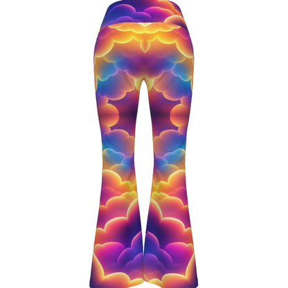 All-over print Women's Flare Yoga Pants