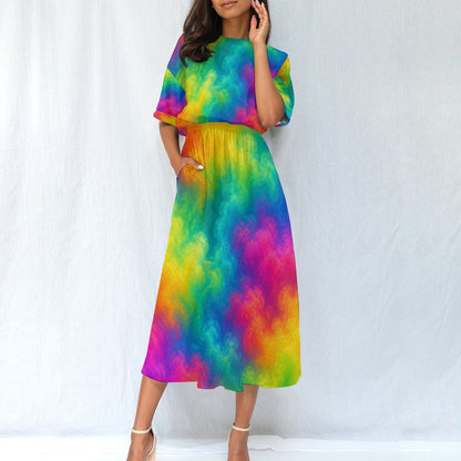 Women's Elastic Waist Dress