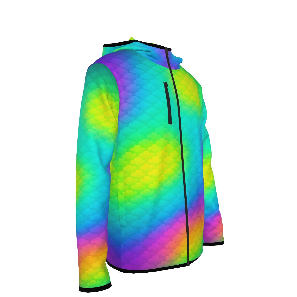Men's Stylish Hoodie with Thumb Hole Design - view 4