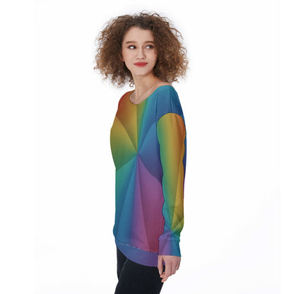 Women's Off-Shoulder Sweatshirt