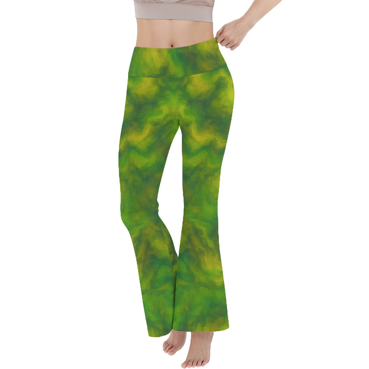 Women's Reversible High-Waisted Yoga Pants