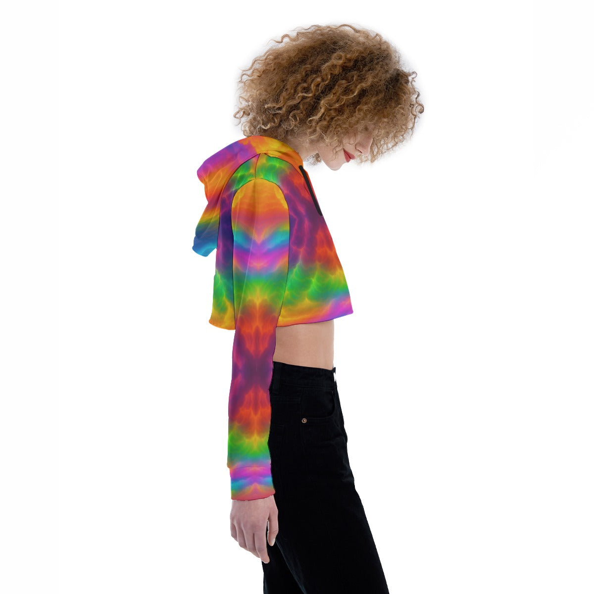 Women's Crop Top Hoodie