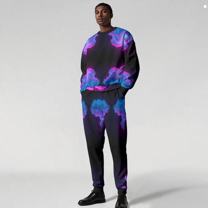 Men's Sports Sweatshirt Suit