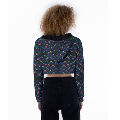 Women's Crop Top Hoodie