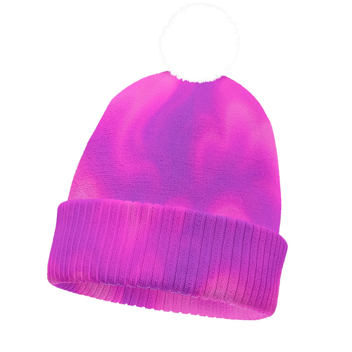 Unisex Knitted Hat With Pom-Pom