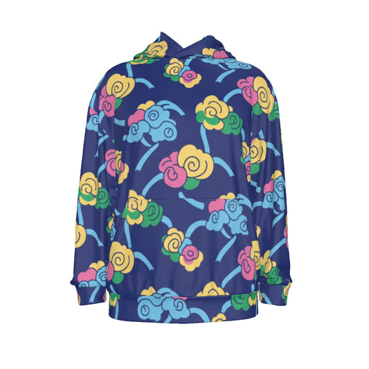Men's Drop Shoulder Patch Pocket Hoodie