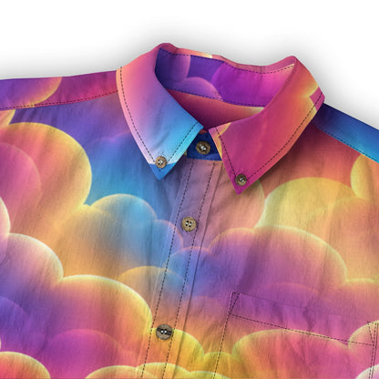 Men's Casual Lapel Long Sleeve Shirt|125GSM Cotton