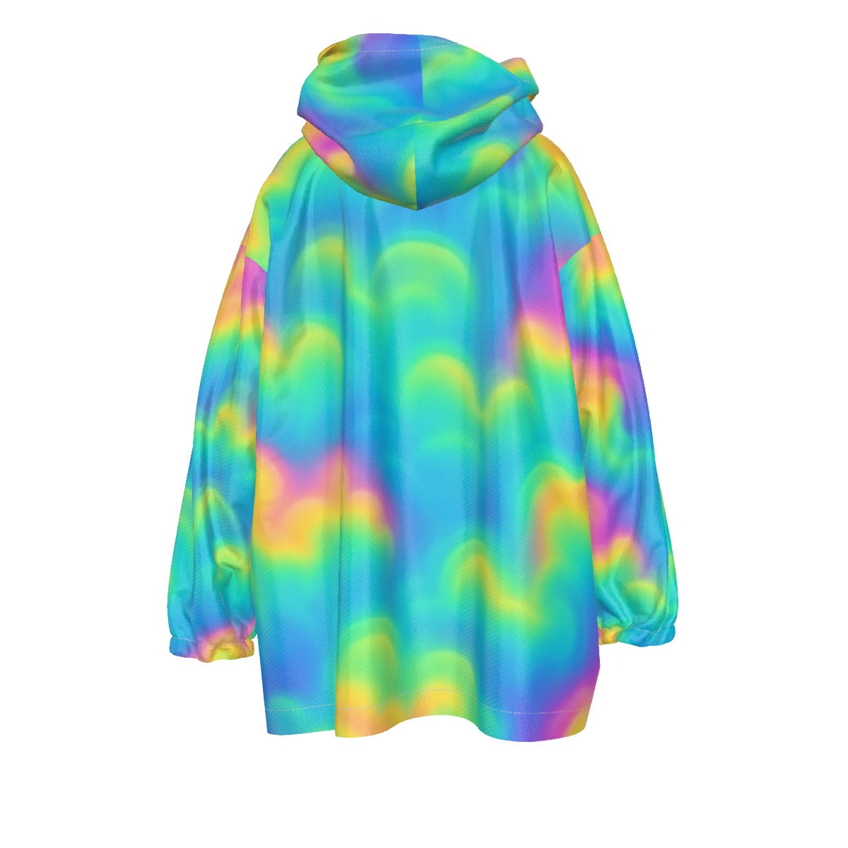 Unisex Kid's Sherpa Fleece Hoodie Blanket