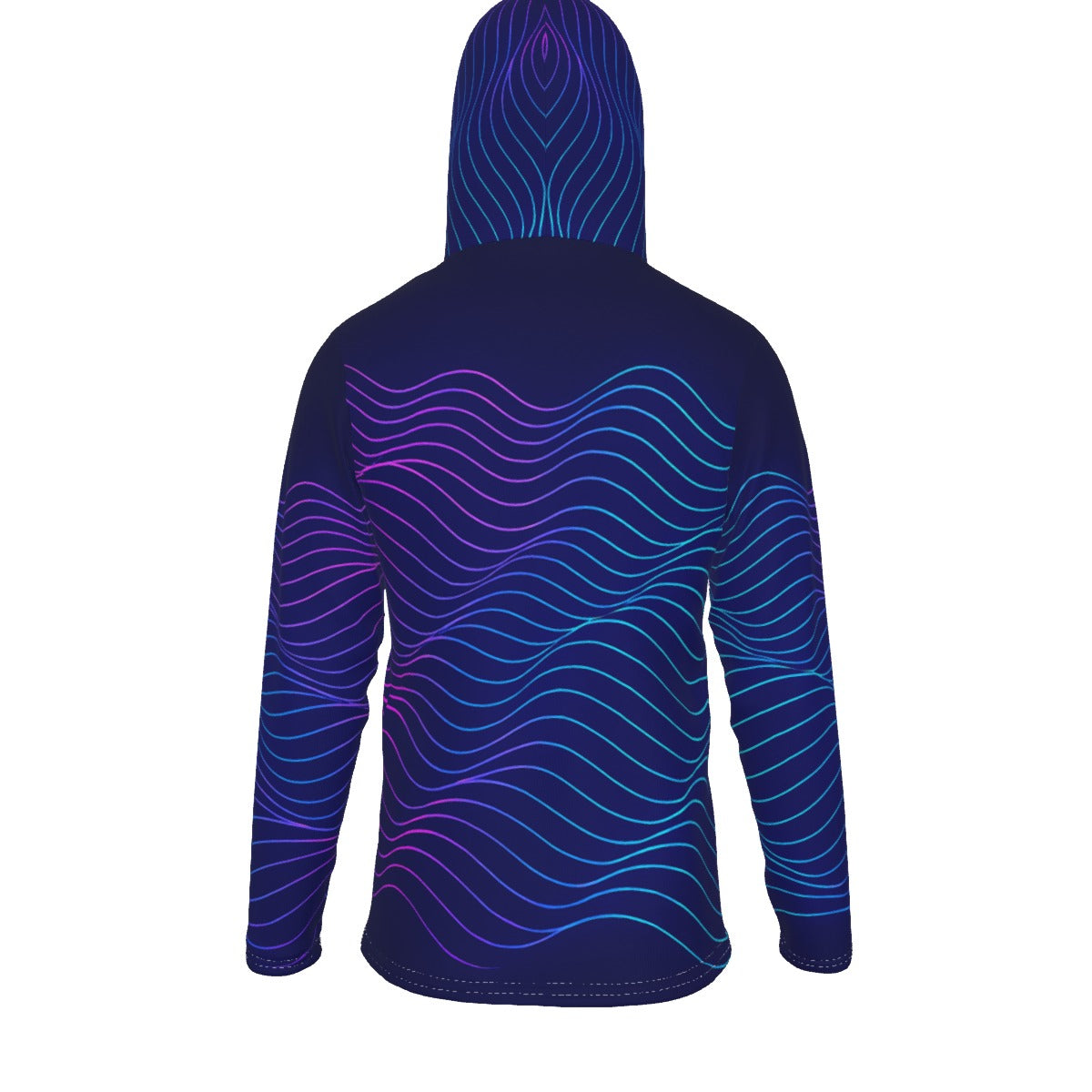 Men's Pullover Hoodie With Mask - view 2