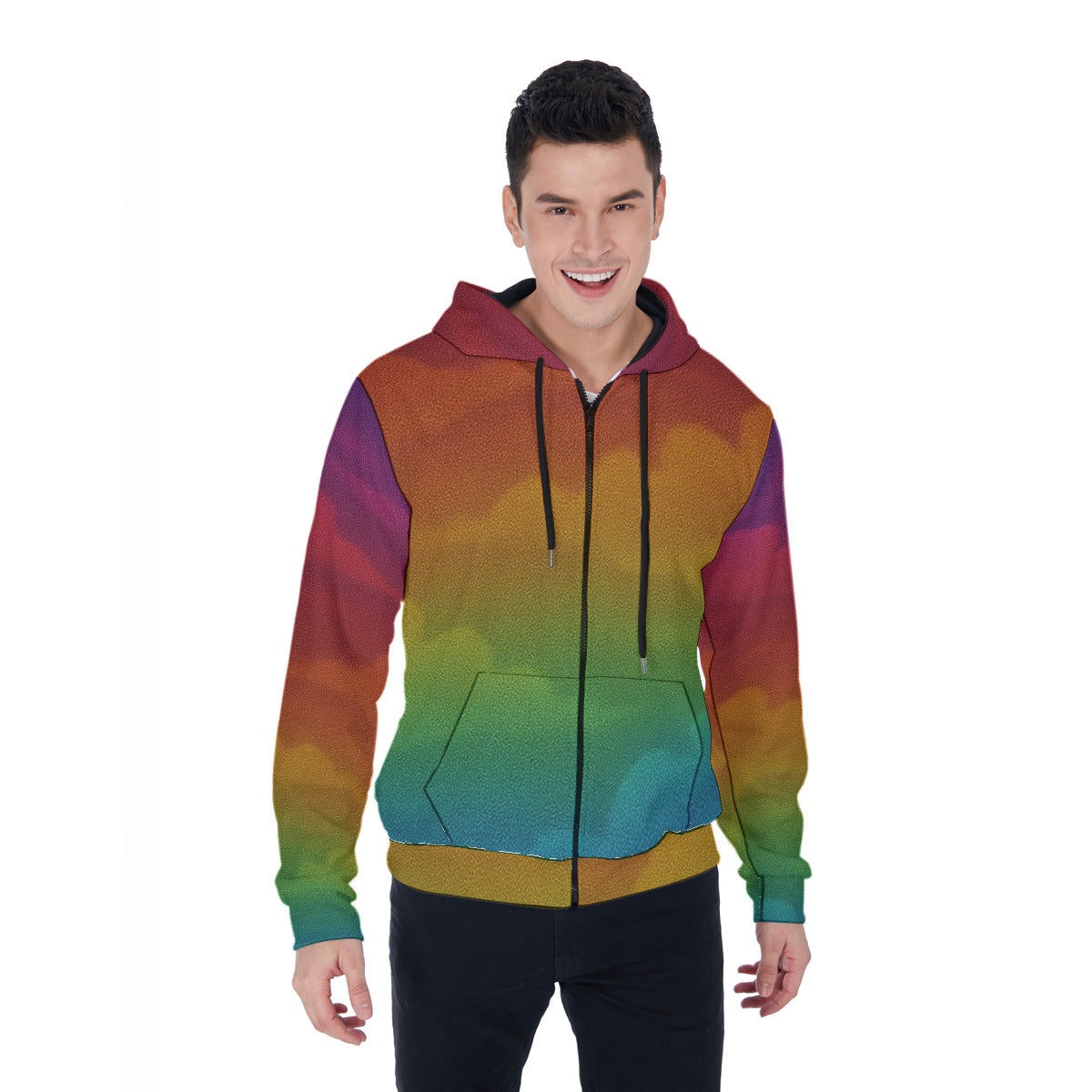 Men's Mirco Fleece Zip Up Hoodie