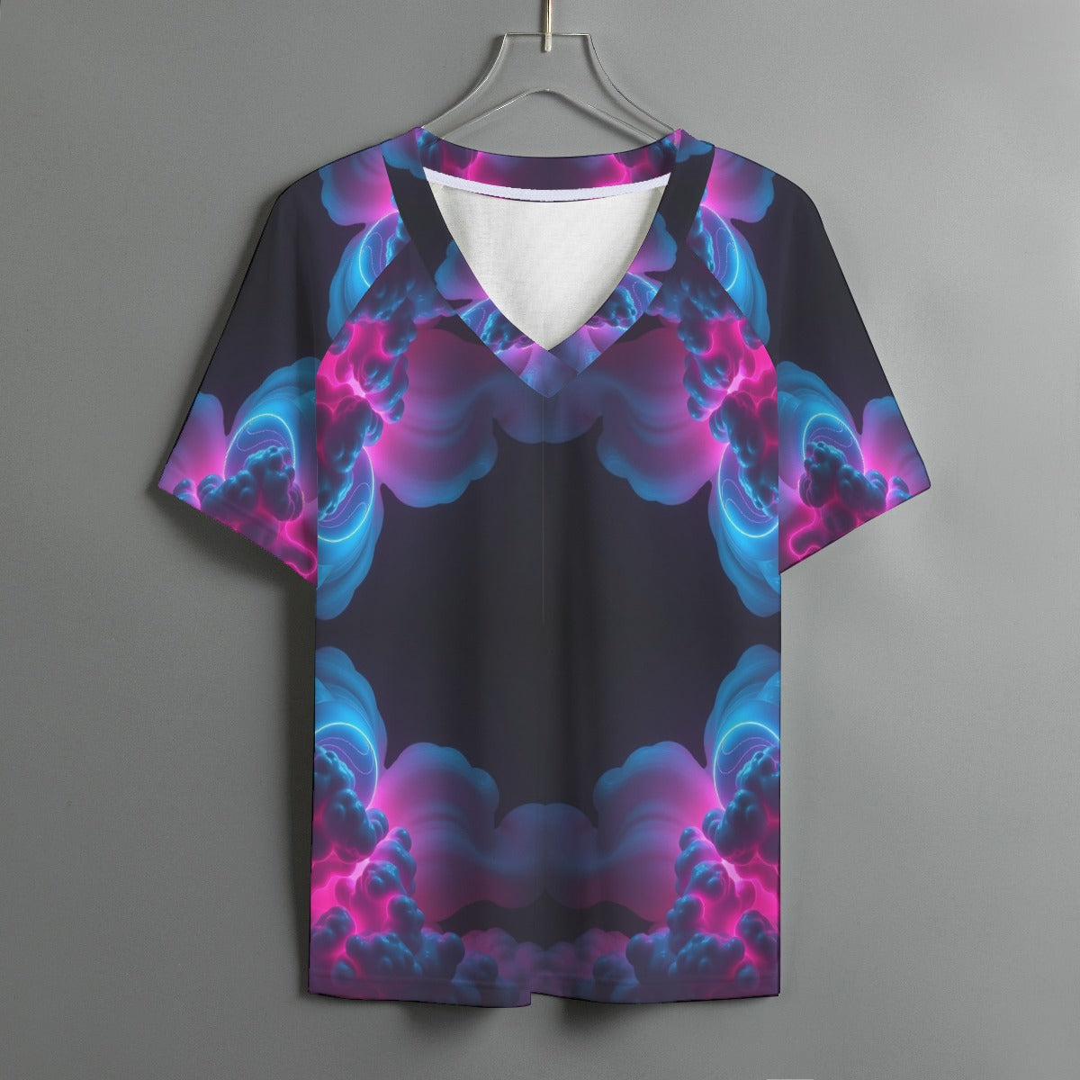 Women's V-neck T-shirt With Short Sleeve