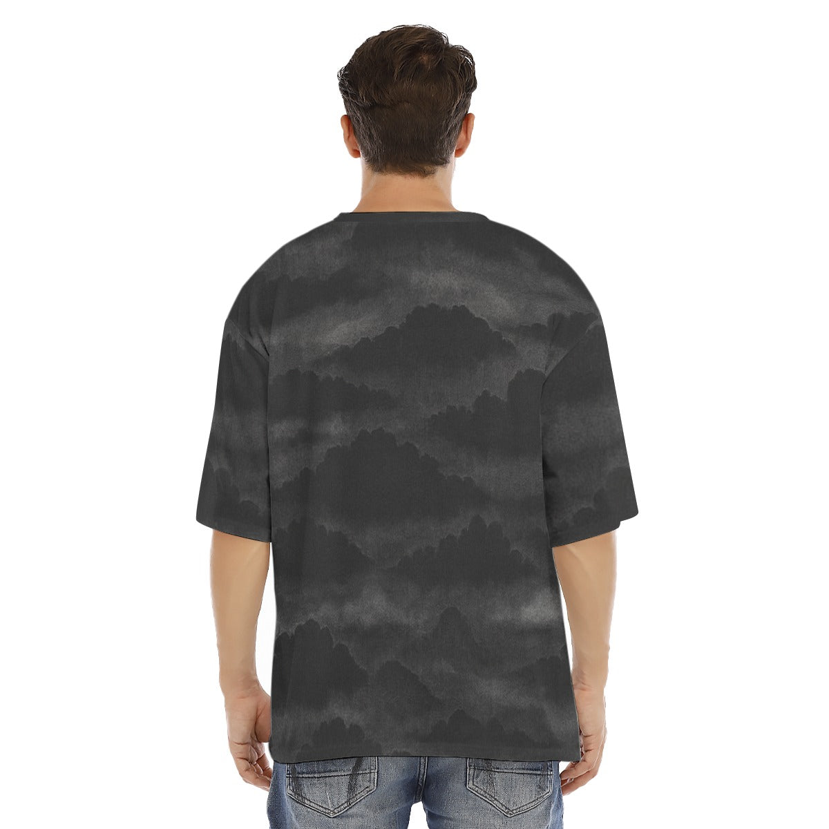 Men's Drop Shoulder T-shirt With Short Sleeve