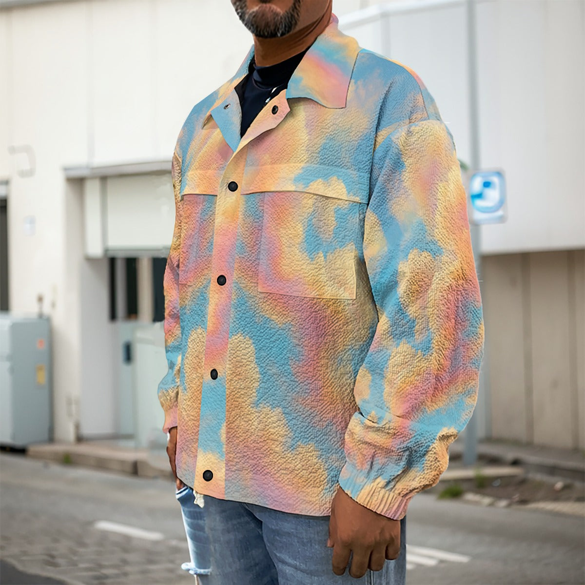 Men's Casual Lapel Jacket