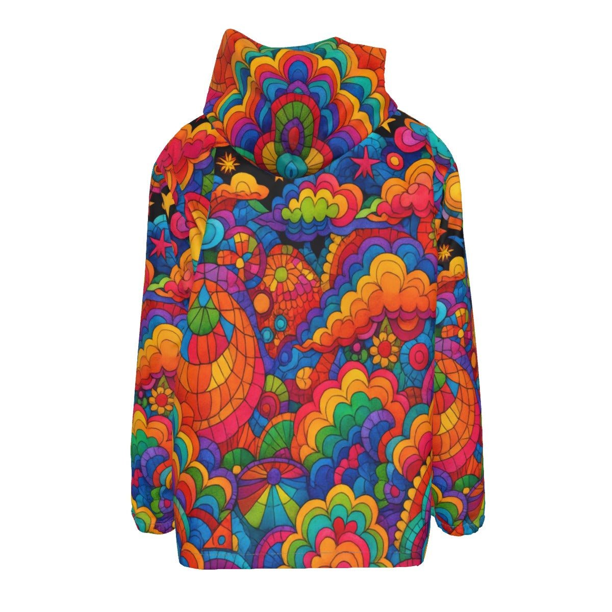 Men's Hooded Zipper Windproof Jacket