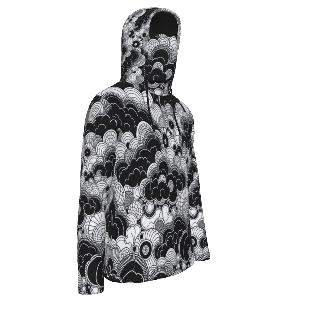 Men's Pullover Hoodie With Mask - view 4