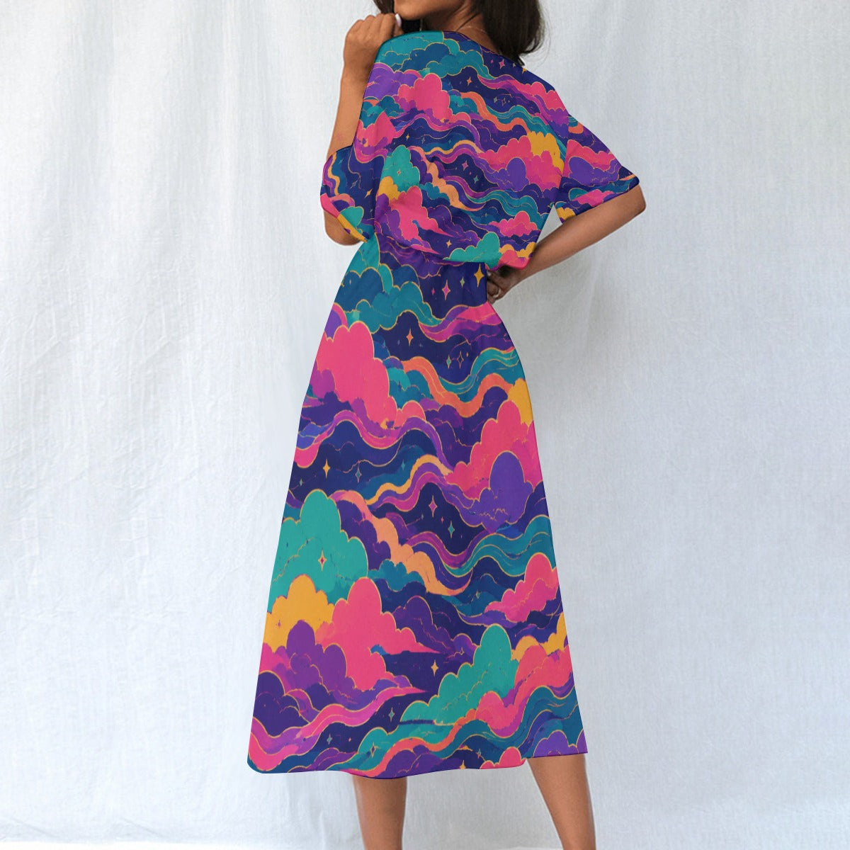 Women's Elastic Waist Dress by O’Nimbus – view 4
