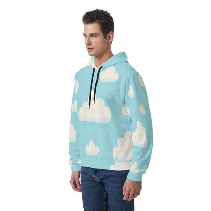 Men's Thicken Pullover Hoodie With Inner Hood