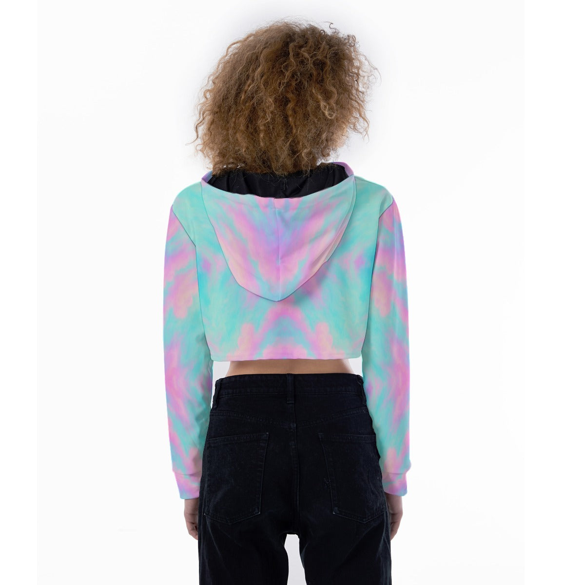 Women's Crop Top Hoodie