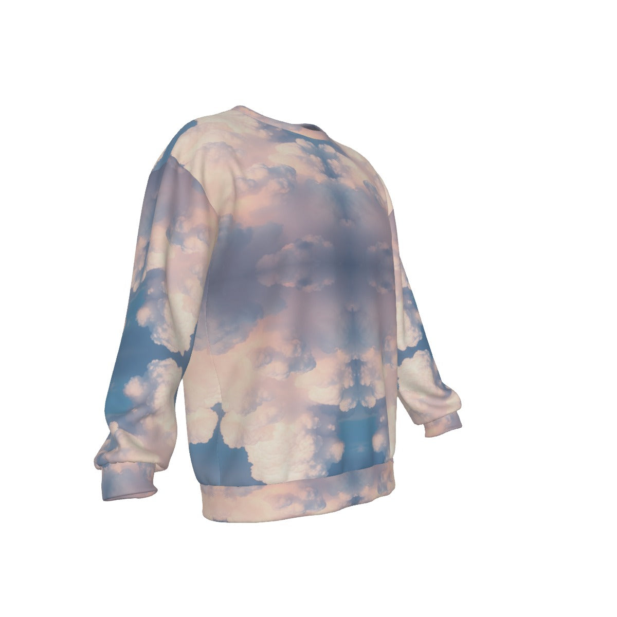 Men's Drop Shoulder Round Neck Long-Sleeved Sweatshirt