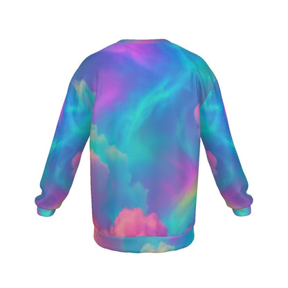 Men's Drop Shoulder Round Neck Long-Sleeved Sweatshirt