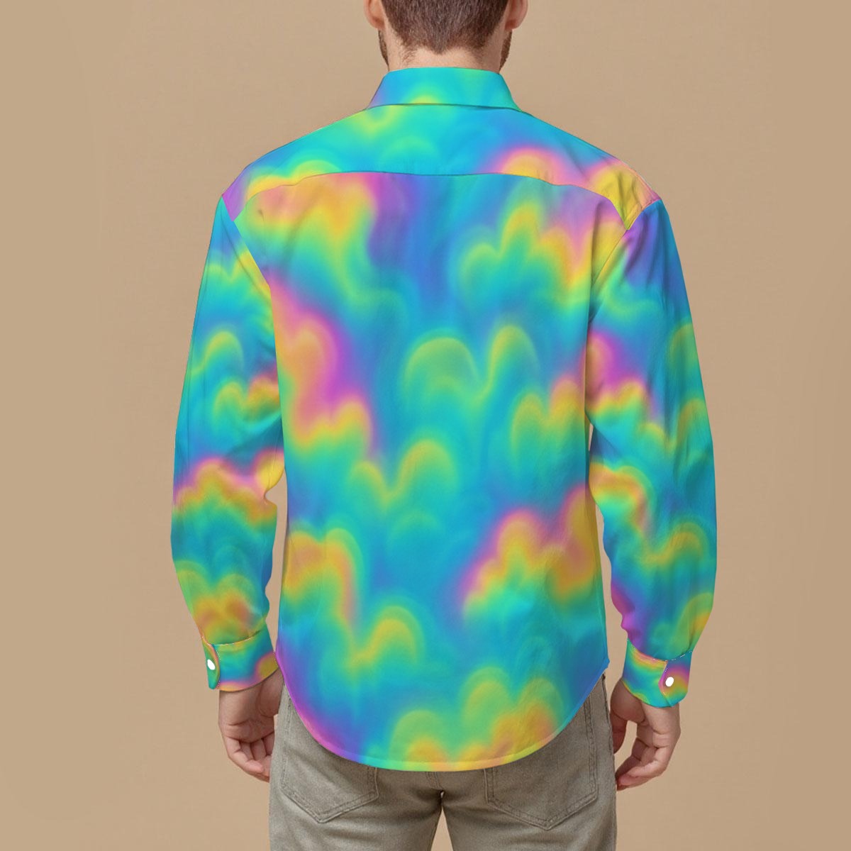 Men's Slim Fit Long Sleeve Shirt