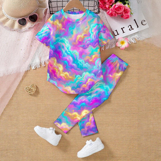 Kids' Casual Top and Pants Set