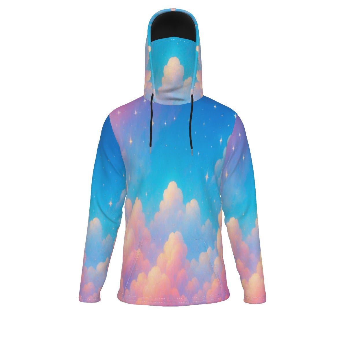 Men's Pullover Hoodie With Mask - view 1