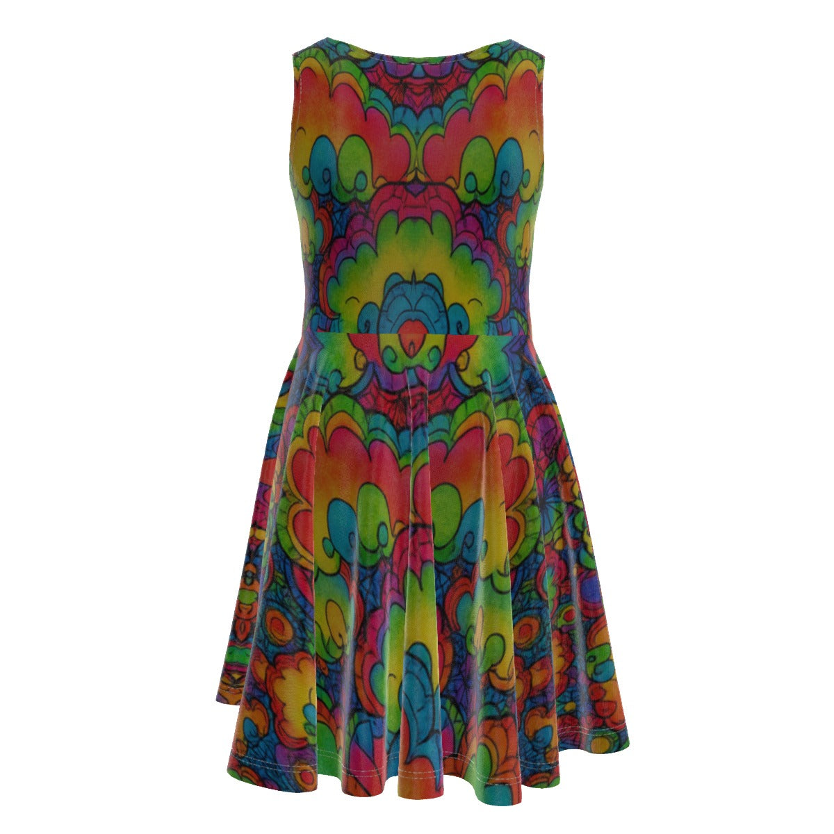 Unisex Kid's Sleeveless Vest Dress