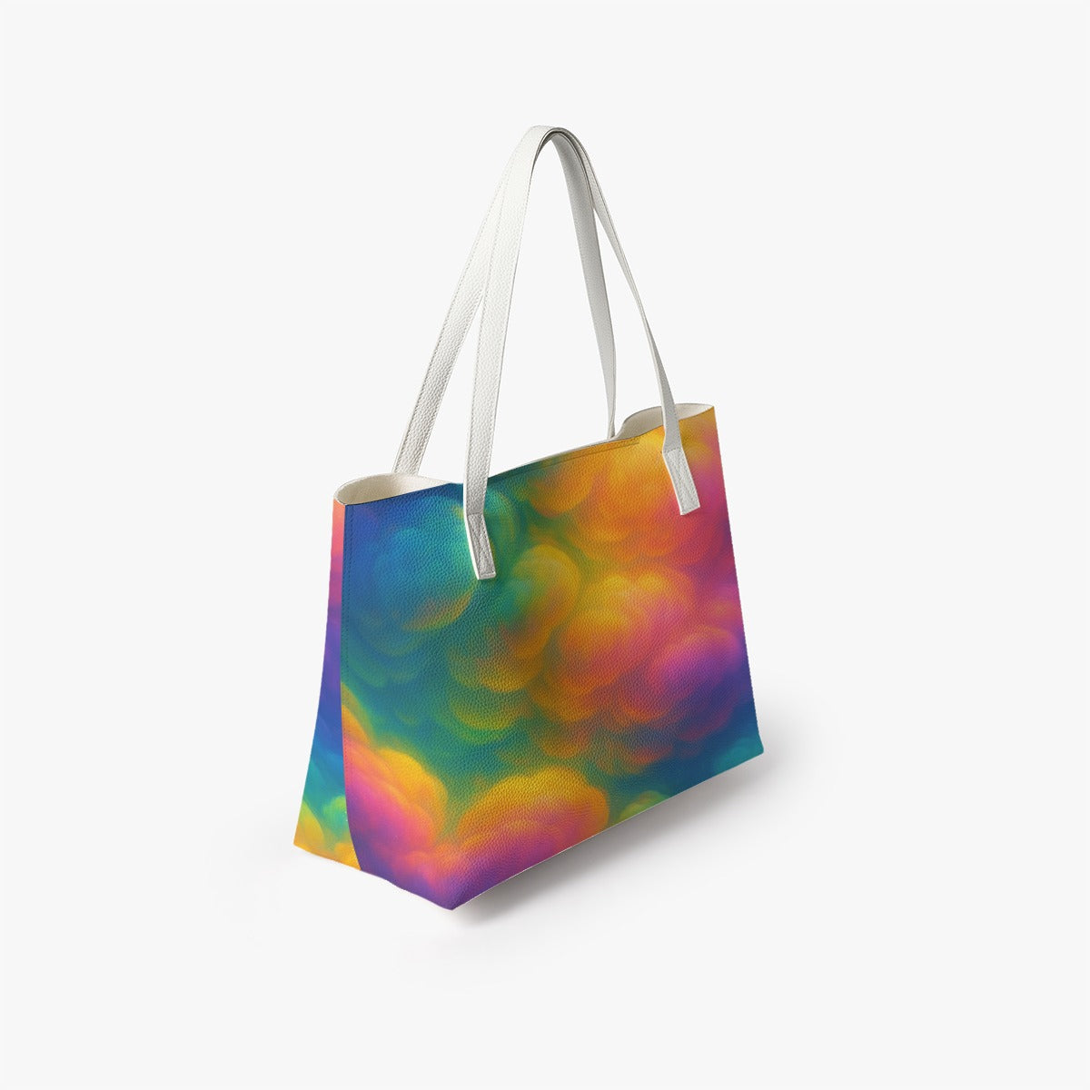 Unisex Stylish PU Leather Tote Bag