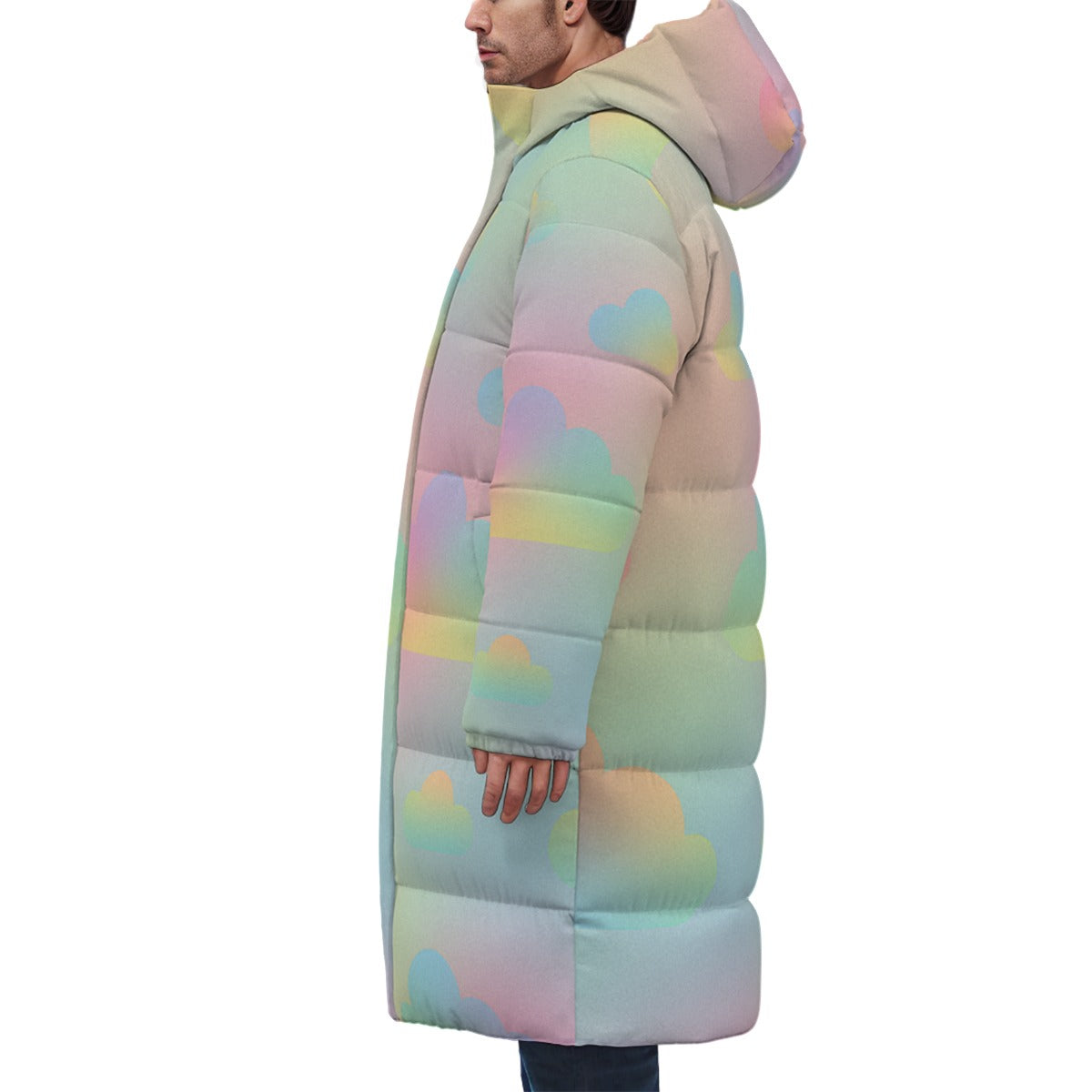 Unisex Long Down Jacket