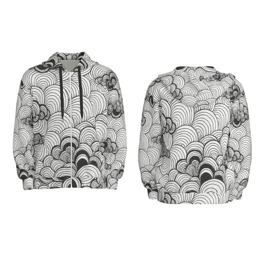 Unisex Zip Hooded Sweatshirt