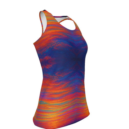 Women's Racer Vest | 190GSM Cotton