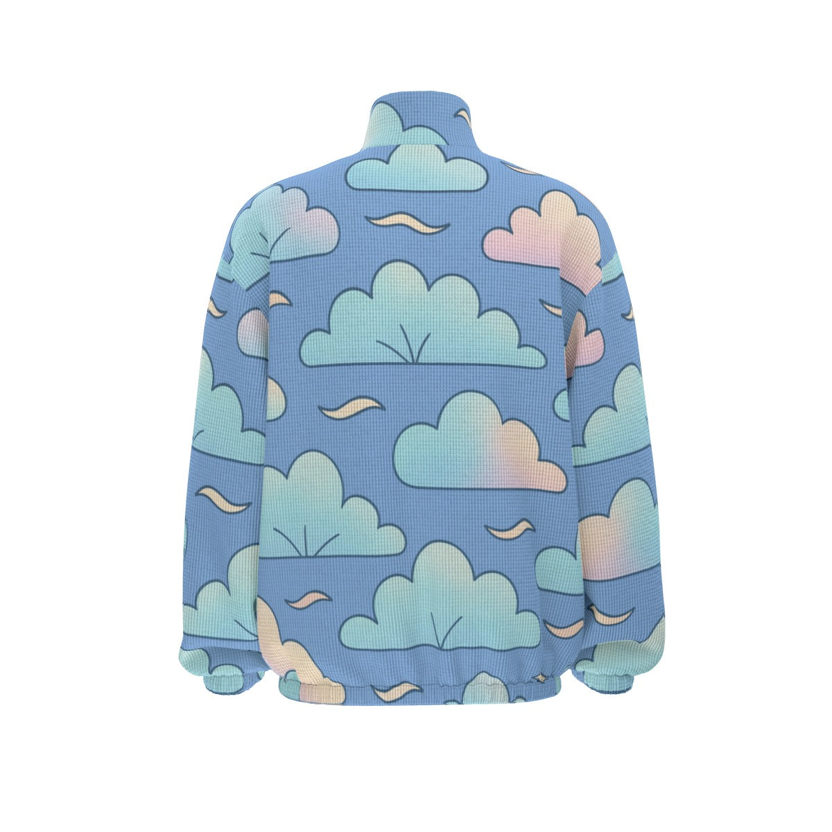 Unisex Turtleneck Zippered Sweatshirt