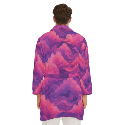 Men's Borg Fleece Robe by O’Nimbus – view 4