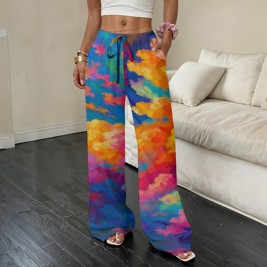 Unisex Women’s Straight-Leg Casual Pants