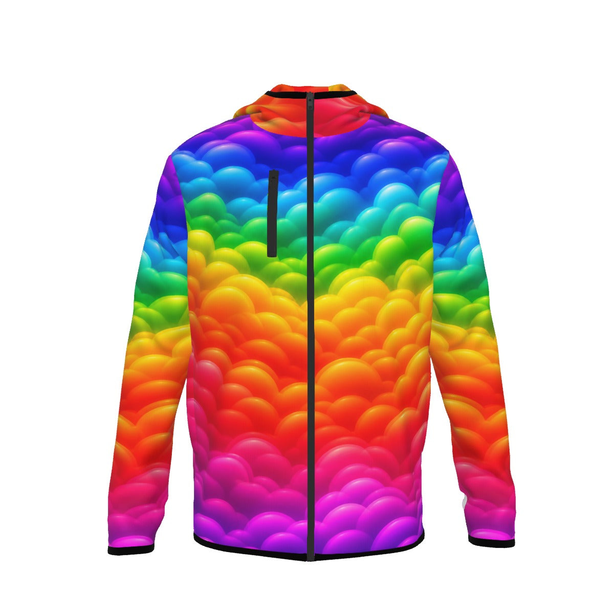 Men's Stylish Hoodie with Thumb Hole Design - view 1