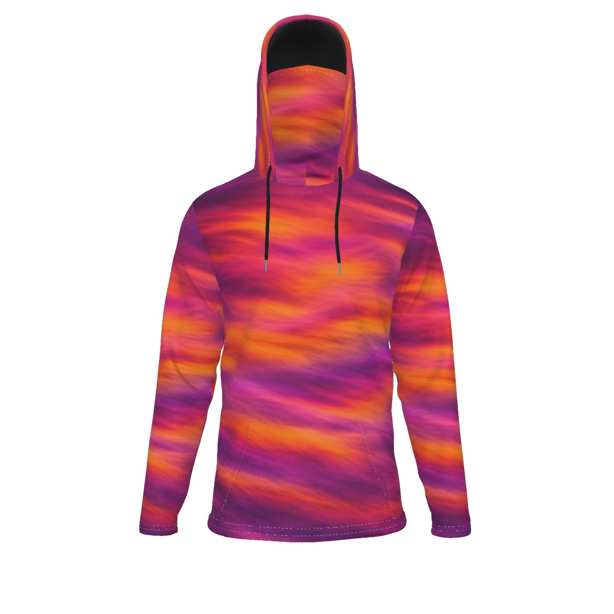 Men's Pullover Hoodie With Mask - view 1