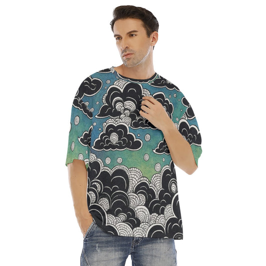 Men's Drop Shoulder T-shirt With Short Sleeve