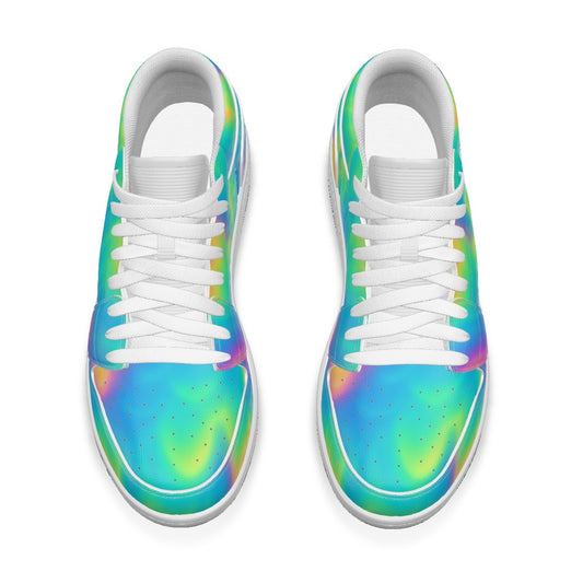 Men's Low State Leather Stitching Shoes